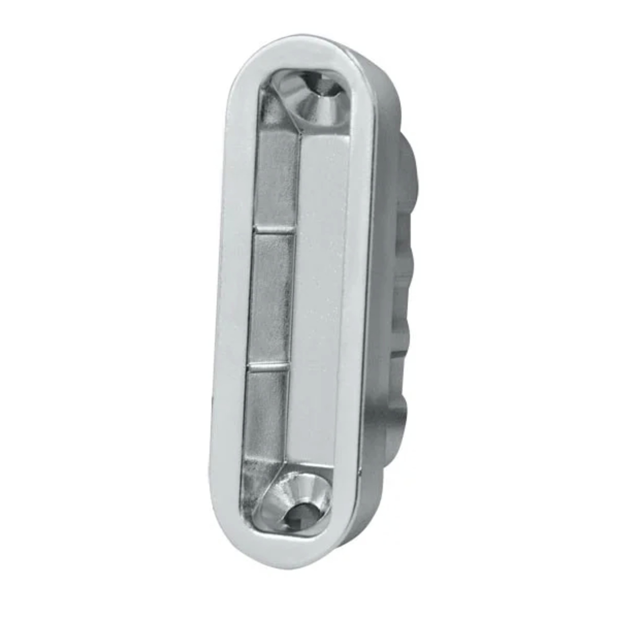 Contra placa AGB pentru mecanism POLARIS, argintiu satinat